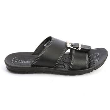 Men's Slipper 605 - Black, Men, Slippers, Chase Value, Chase Value