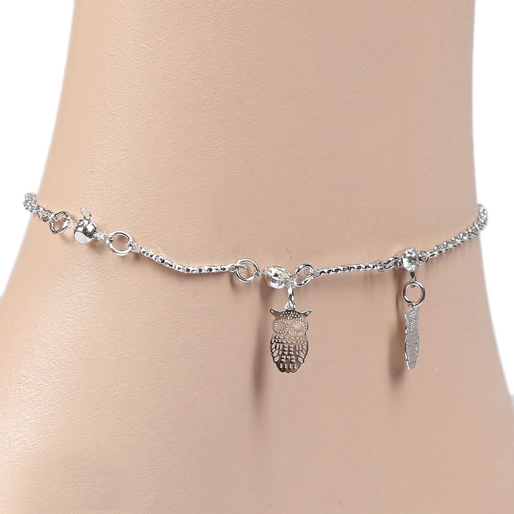 Women's Anklet - Silver, Women, Foot Jewellery, Chase Value, Chase Value
