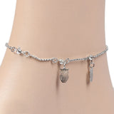 Women's Anklet - Silver, Women, Foot Jewellery, Chase Value, Chase Value