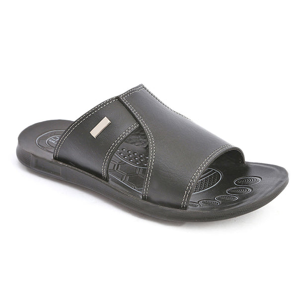 Men's Casual Slippers (604) - Black, Men, Slippers, Chase Value, Chase Value