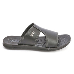 Men's Casual Slippers (604) - Black, Men, Slippers, Chase Value, Chase Value