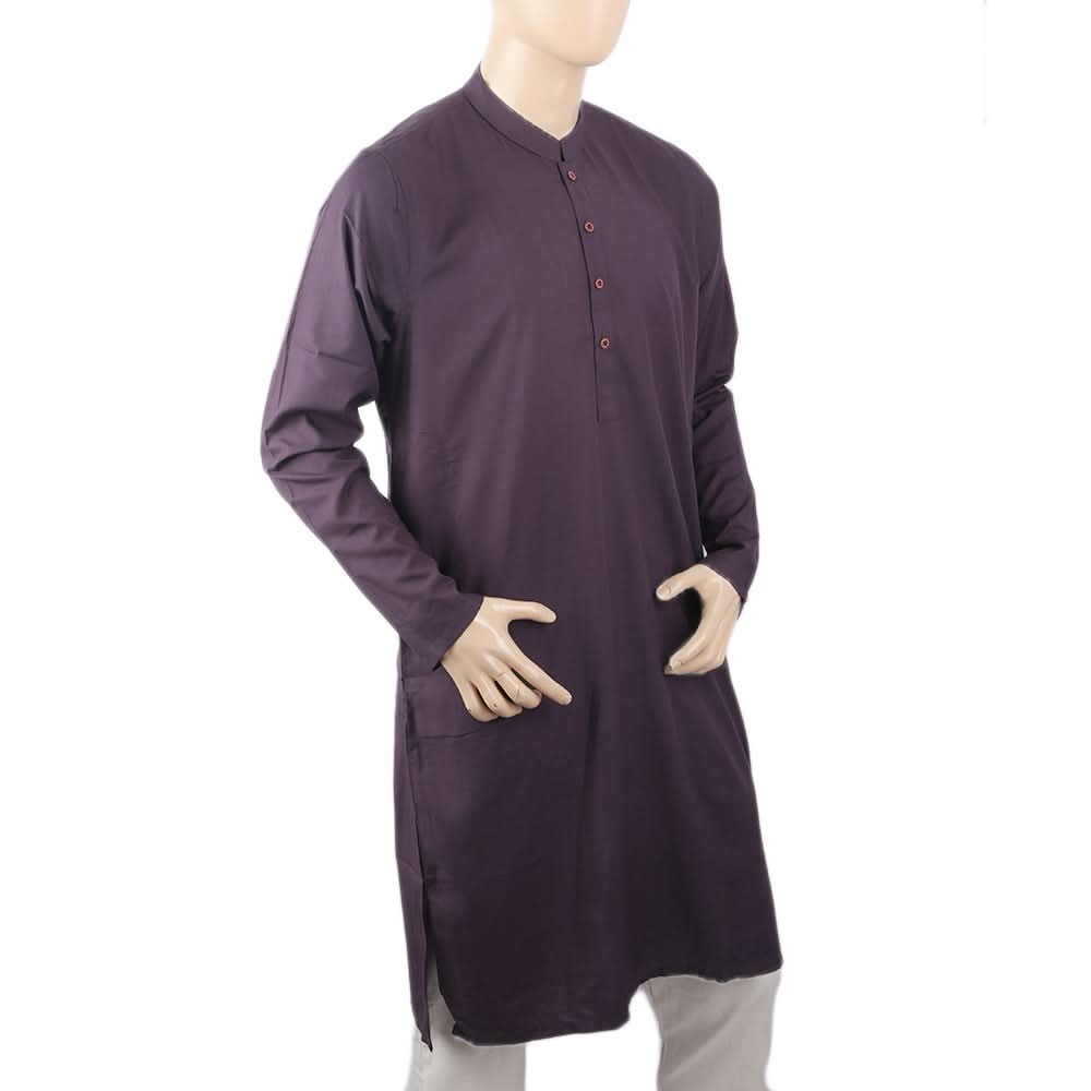Men's Mashriq Fancy Kurta - Purple, Men, Kurtas, Chase Value, Chase Value