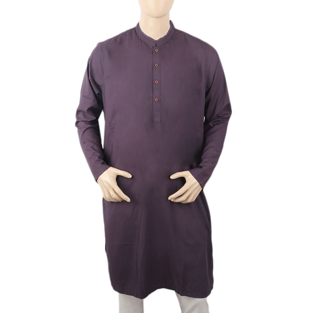 Men's Mashriq Fancy Kurta - Purple, Men, Kurtas, Chase Value, Chase Value