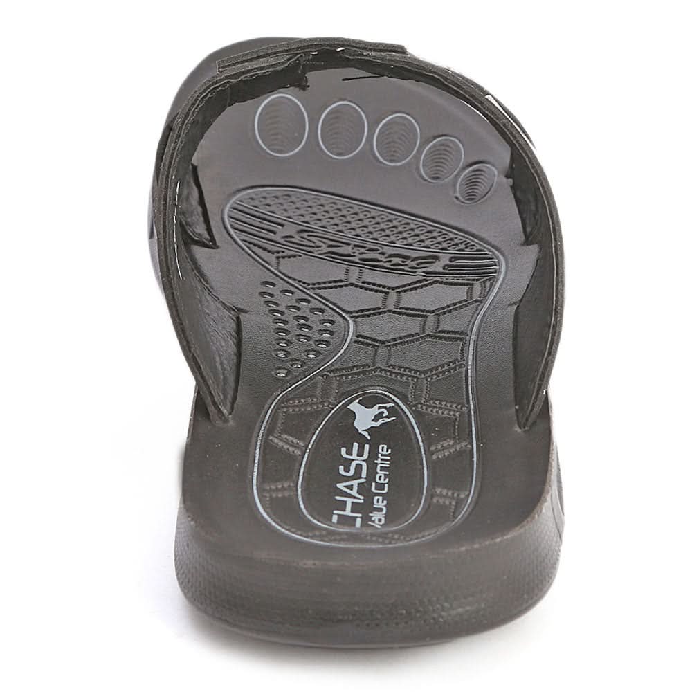 Men's Casual Slippers (604) - Black, Men, Slippers, Chase Value, Chase Value
