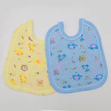 Newborn 2 Pcs Bibs Set - Multi, Kids, Bibs, Chase Value, Chase Value