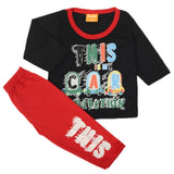 Newborn Boys Full Sleeves Suit - Black, Newborn Boys Sets & Suits, Chase Value, Chase Value