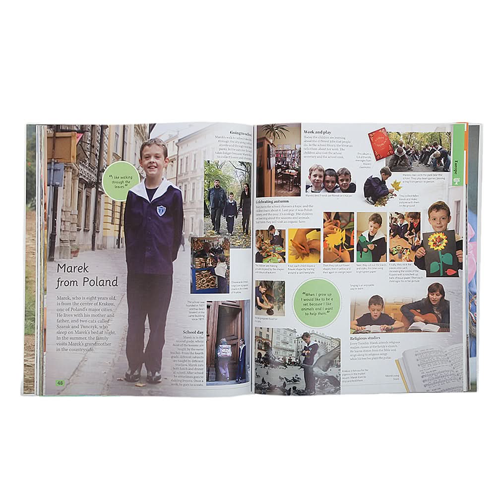 General Knowledge A School Like Mine, Kids, Kids Educational Books, 6 to 9 Years, Chase Value