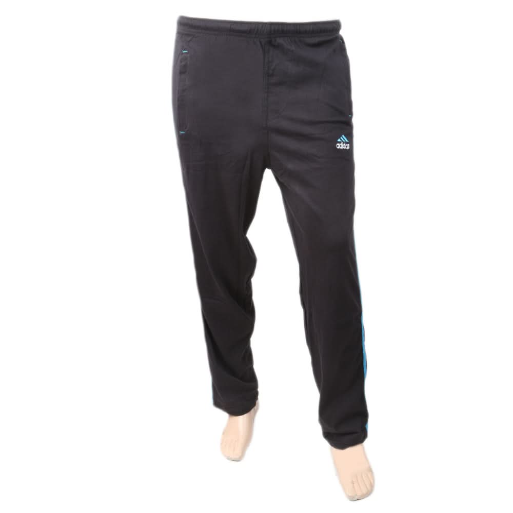 Men's Double Stripe Jersey Trouser - Black, Men, Lowers And Sweatpants, Chase Value, Chase Value
