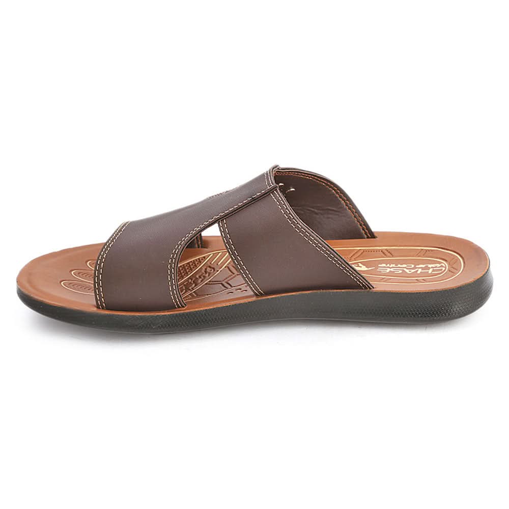 Men's Casual Slippers (604) - Brown, Men, Slippers, Chase Value, Chase Value