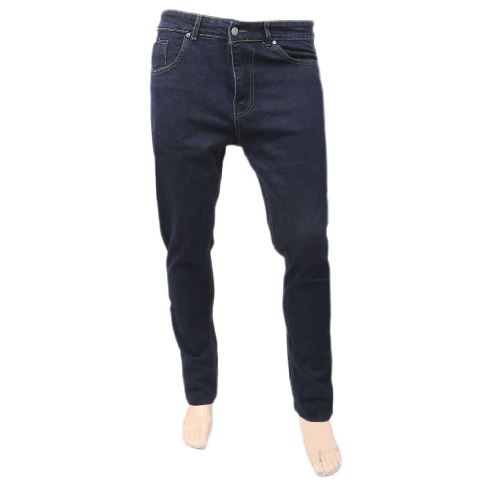 Men's Denim Pant - Dark Blue, Men, Casual Pants And Jeans, Chase Value, Chase Value