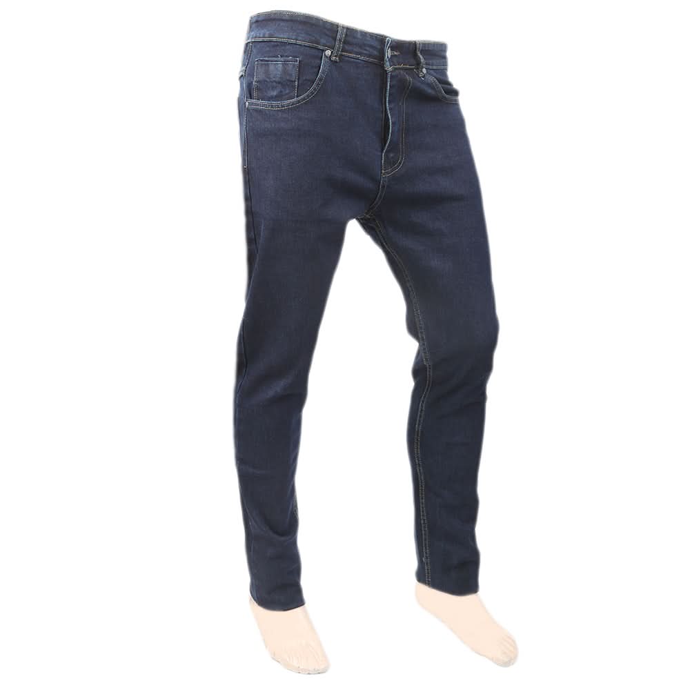 Men's Denim Pant - Dark Blue, Men, Casual Pants And Jeans, Chase Value, Chase Value