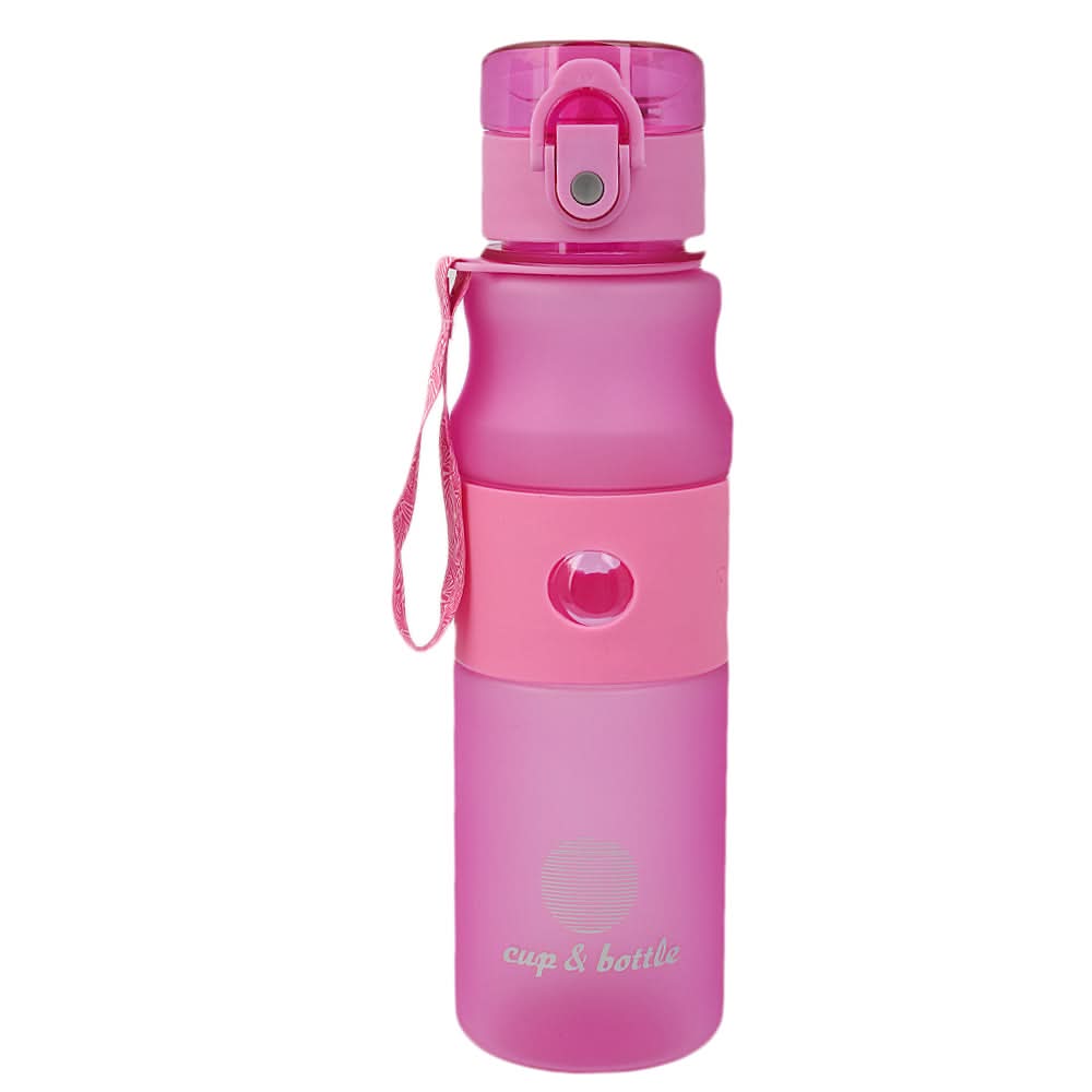Grip Water Bottle 650 ML - Pink, Home & Lifestyle, Glassware & Drinkware, Chase Value, Chase Value
