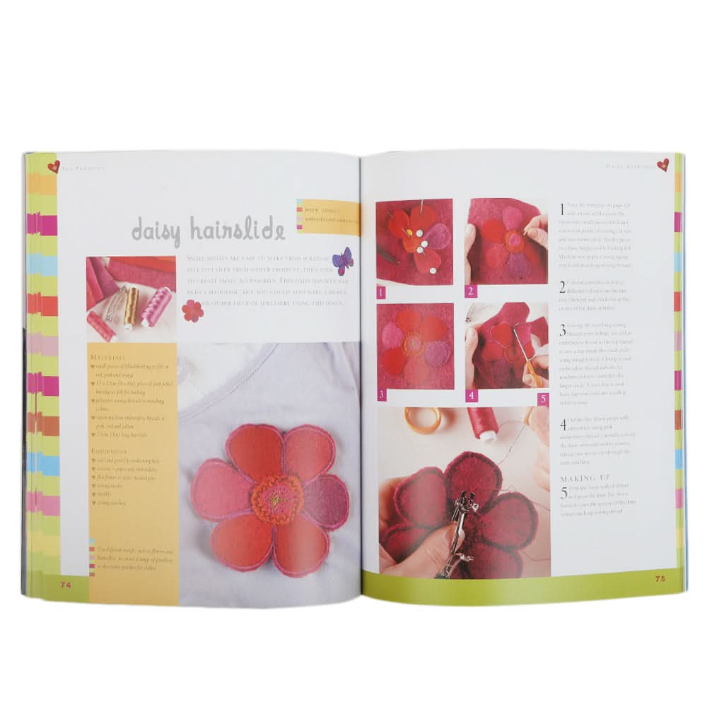 Activity Heartfelt (Stiched & Felted Accessories), Kids, Kids Colouring Books, 9 to 12 Years, Chase Value