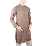 Men's Mashriq Slim Fit Kurta - Dark Brown, Men, Kurtas, Chase Value, Chase Value