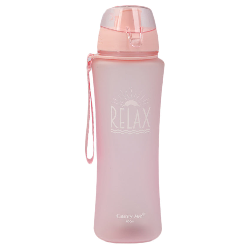 Water Bottle 650 ML - Pink, Home & Lifestyle, Glassware & Drinkware, Chase Value, Chase Value