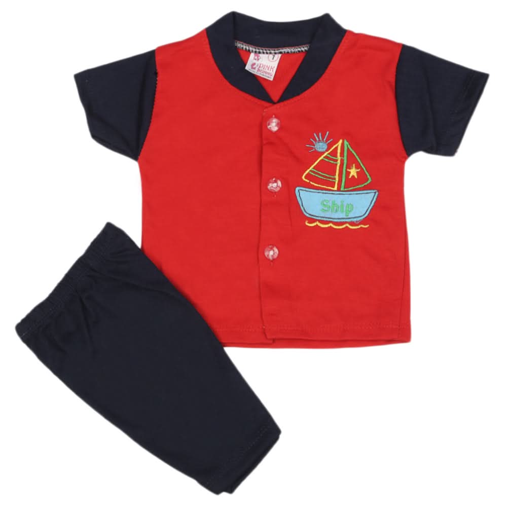 Newborn Boys Suit - Red, Newborn Boys Sets & Suits, Chase Value, Chase Value