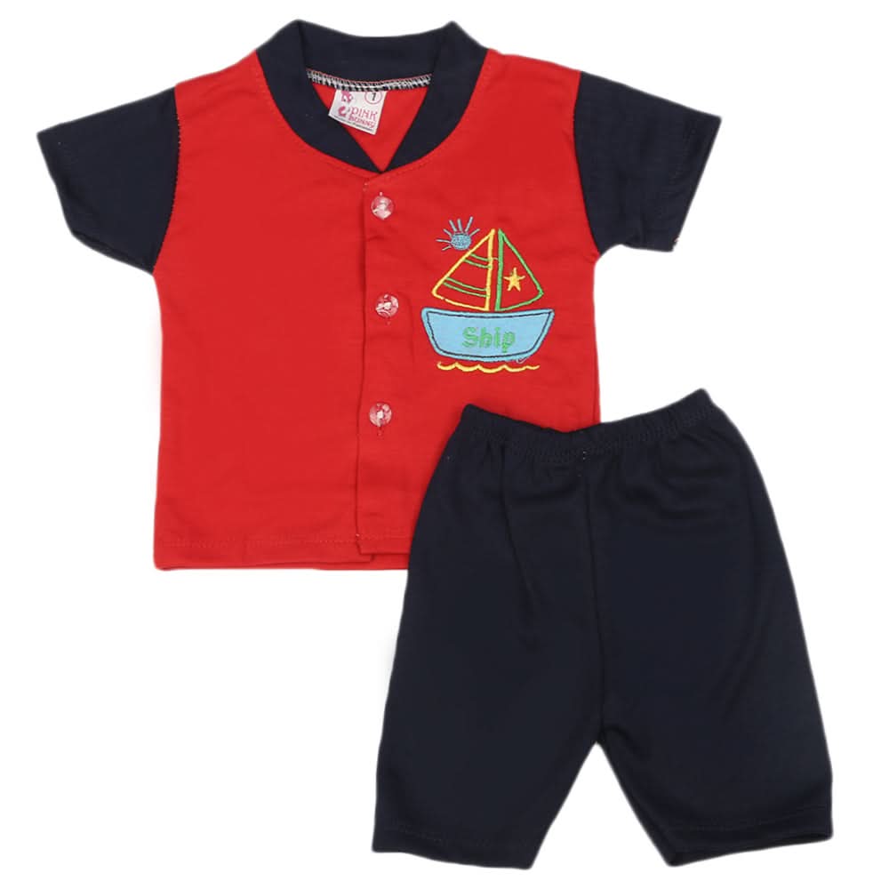 Newborn Boys Suit - Red, Newborn Boys Sets & Suits, Chase Value, Chase Value