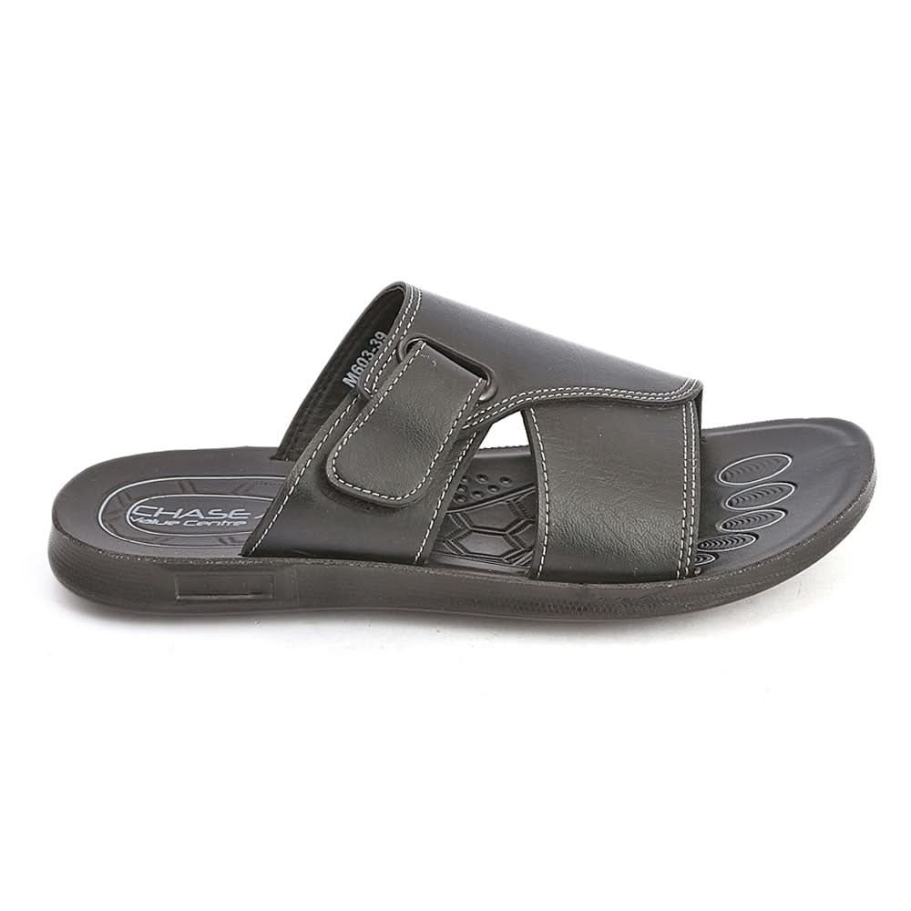 Men's Casual Slippers (603) - Black, Men, Slippers, Chase Value, Chase Value