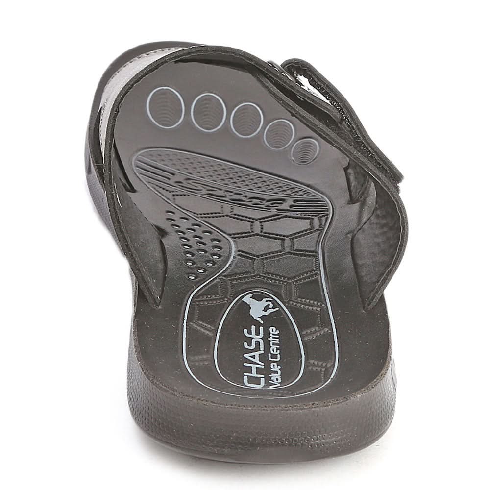 Men's Casual Slippers (603) - Black, Men, Slippers, Chase Value, Chase Value