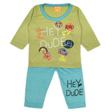 Newborn Boys Full Sleeves Suit - Light Green, Newborn Boys Sets & Suits, Chase Value, Chase Value