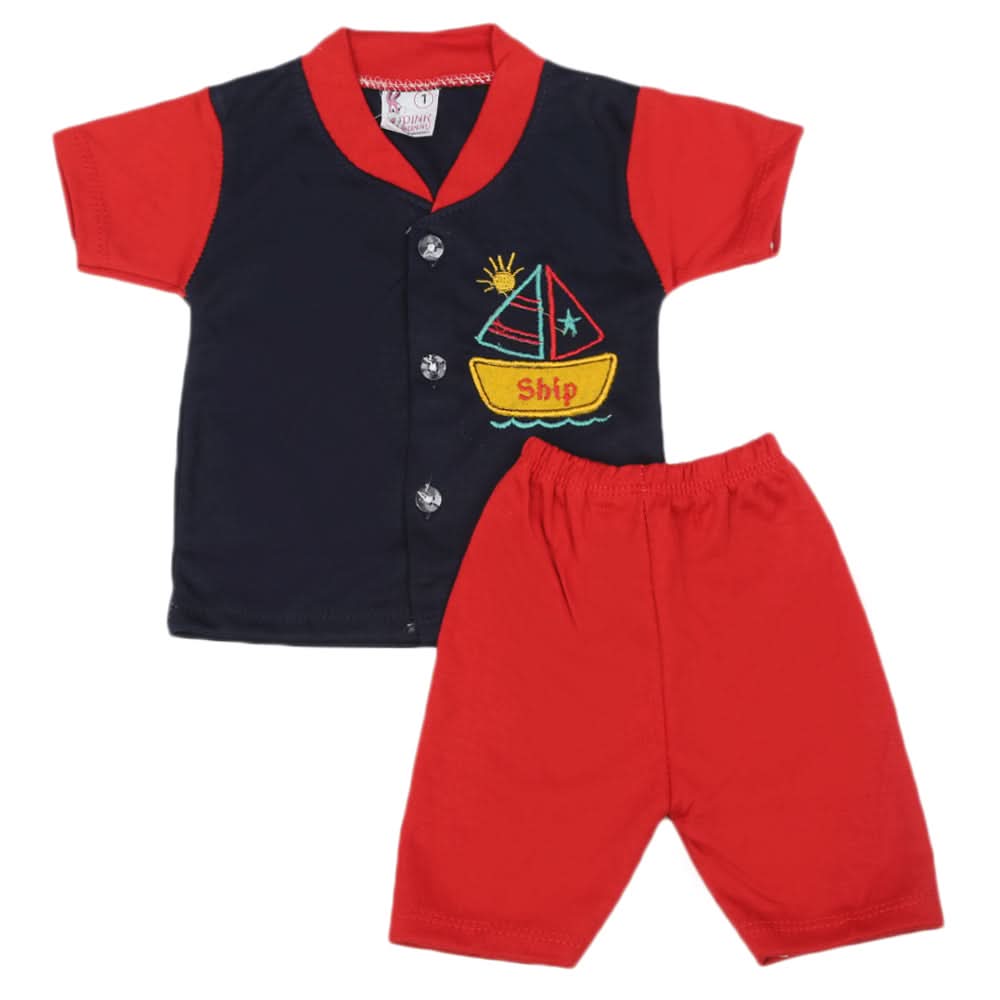 Newborn Boys Suit - Navy Blue, Newborn Boys Sets & Suits, Chase Value, Chase Value