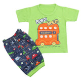 Boys Half Sleeves Short Suit - Green, Kids, Boys Sets And Suits, Chase Value, Chase Value