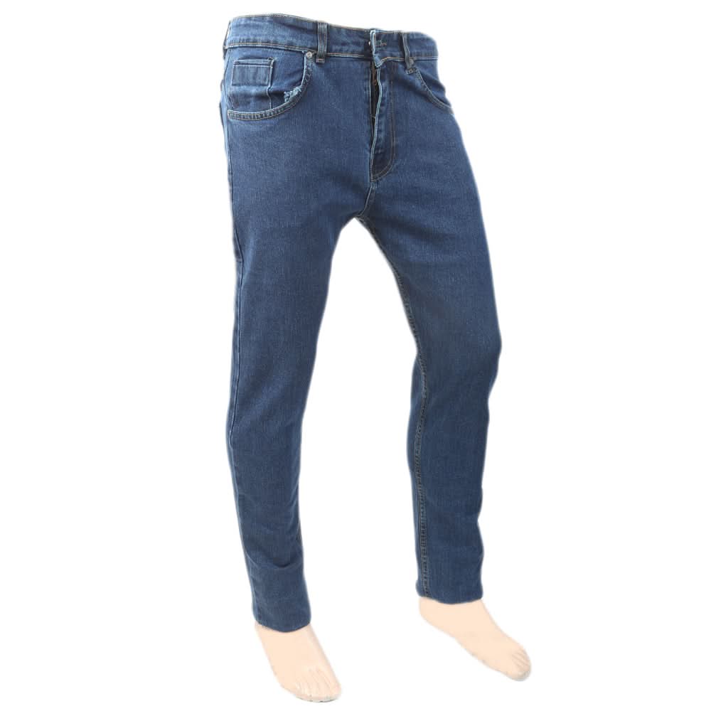 Men's Denim Pant - Blue, Men, Casual Pants And Jeans, Chase Value, Chase Value