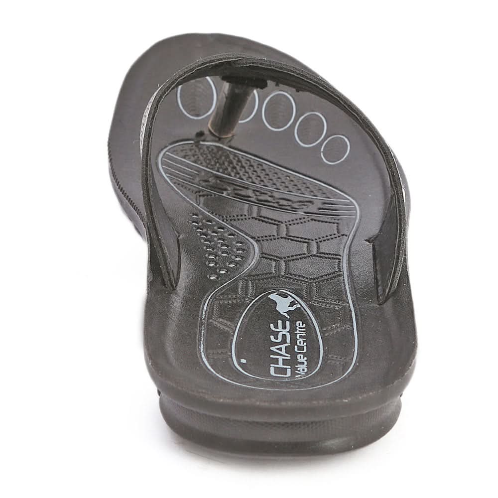 Men's Casual Slippers (601) - Black, Men, Slippers, Chase Value, Chase Value