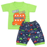 Boys Half Sleeves Short Suit - Green, Kids, Boys Sets And Suits, Chase Value, Chase Value