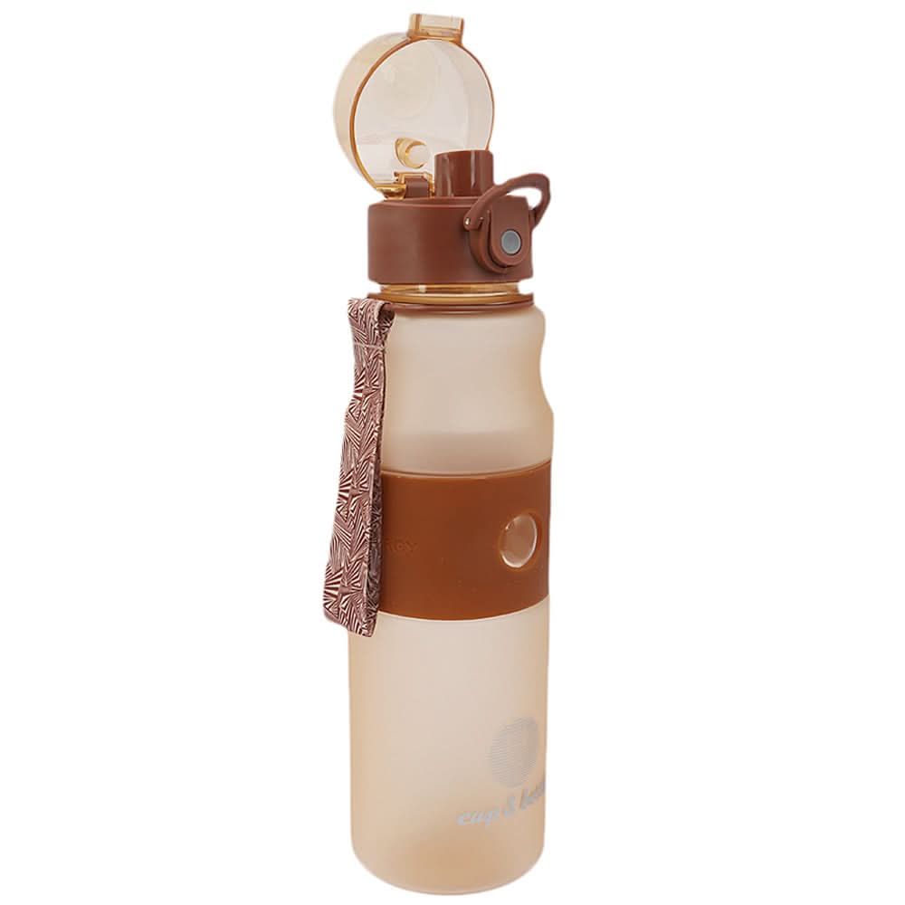Grip Water Bottle 650 ML - Brown, Home & Lifestyle, Glassware & Drinkware, Chase Value, Chase Value