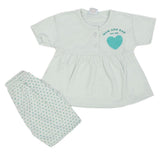 Newborn Girls Suit - Cyan, Newborn Girls Sets & Suits, Chase Value, Chase Value