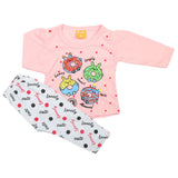 Newborn Girls Full Sleeves Suit - Light Pink, Newborn Girls Sets & Suits, Chase Value, Chase Value