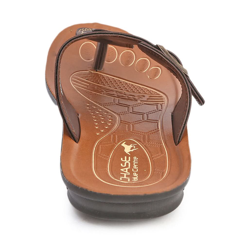 Men's Casual Slippers (602) - Brown, Men, Slippers, Chase Value, Chase Value