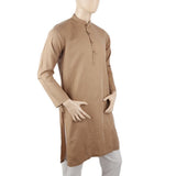 Men's Mashriq Slim Fit Kurta - Brown, Men, Kurtas, Chase Value, Chase Value