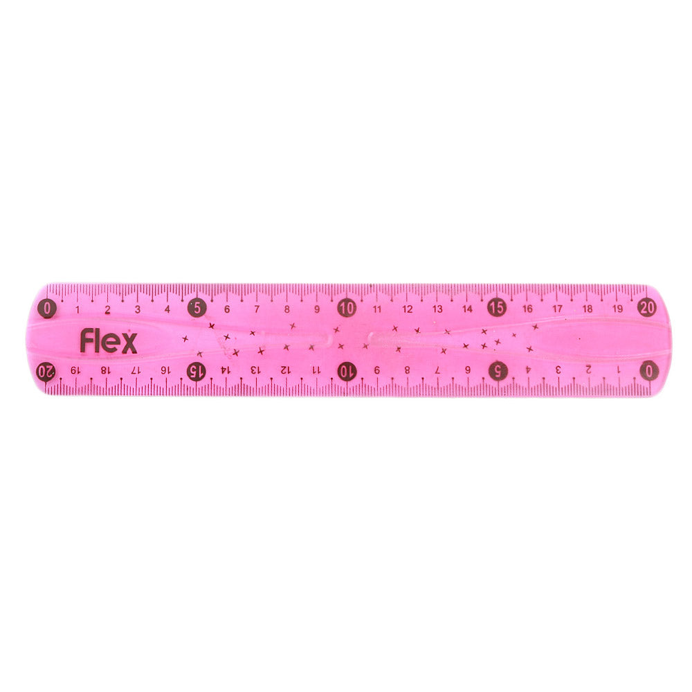 Boss Flexible Ruler - Pink, Kids, Pencil Boxes And Stationery Sets, Chase Value, Chase Value