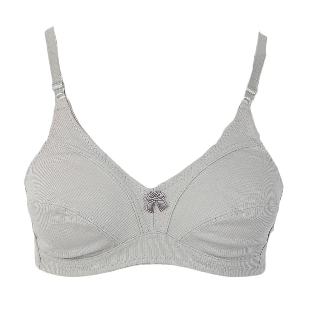 Women's Cotton Bra - Grey, Women, Bras, Chase Value, Chase Value