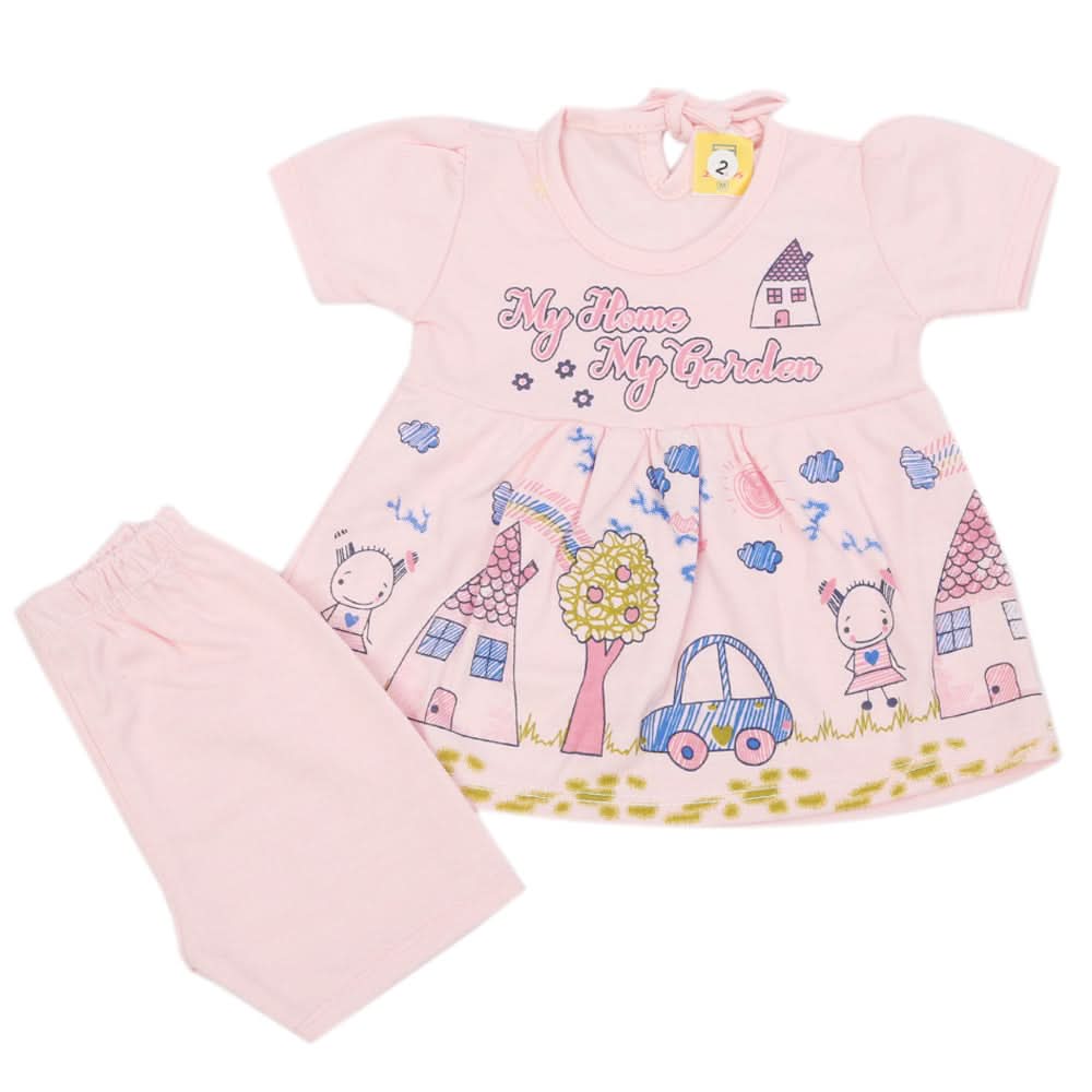 Newborn Girls Suit - Light Pink, Newborn Girls Sets & Suits, Chase Value, Chase Value