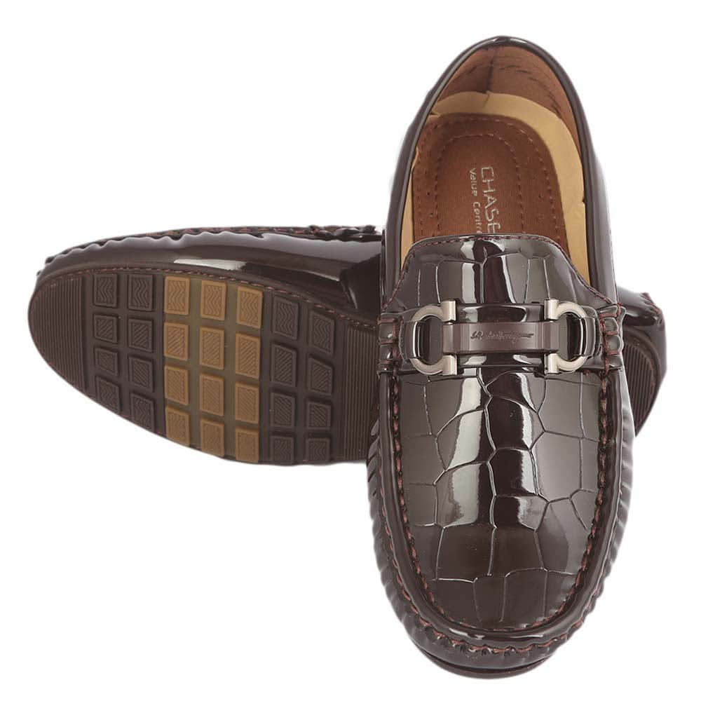 Boys Loafers 311C - Coffee, Kids, Boys Casual Shoes And Sneakers, Chase Value, Chase Value