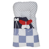 Newborn Embroidered Sleeping Bag 2 Pcs 6002 - Navy Blue, Kids, Sleeping Bags, Chase Value, Chase Value