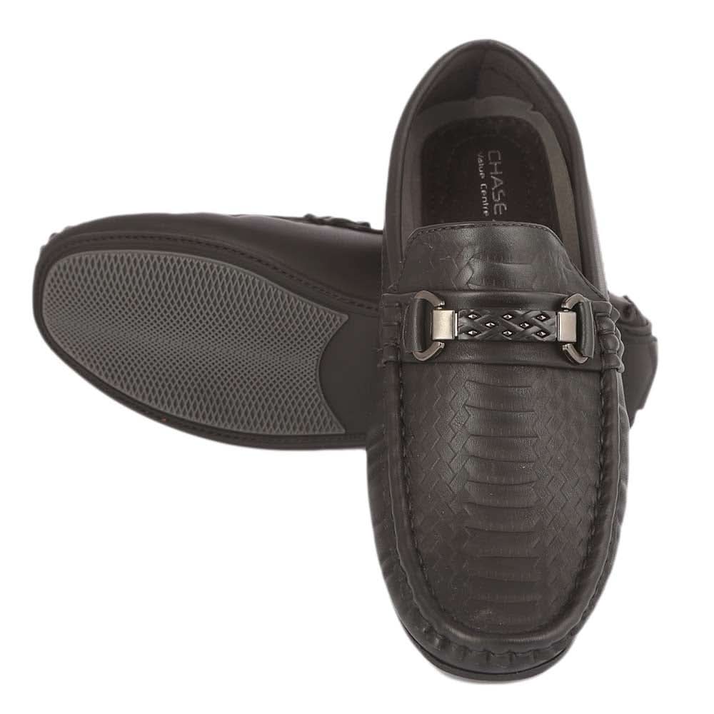 Boys Loafers 3357C - Black, Kids, Boys Casual Shoes And Sneakers, Chase Value, Chase Value