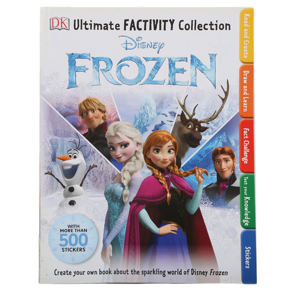 Sticker Disney Frozen 500, Kids, Kids Educational Books, 6 to 9 Years, Chase Value