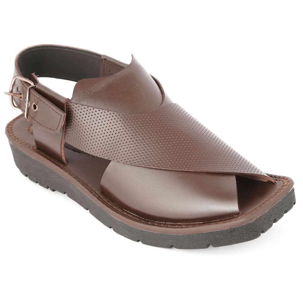 Men's Peshawari Sandal (PL1) - Brown, Men, Sandals, Chase Value, Chase Value