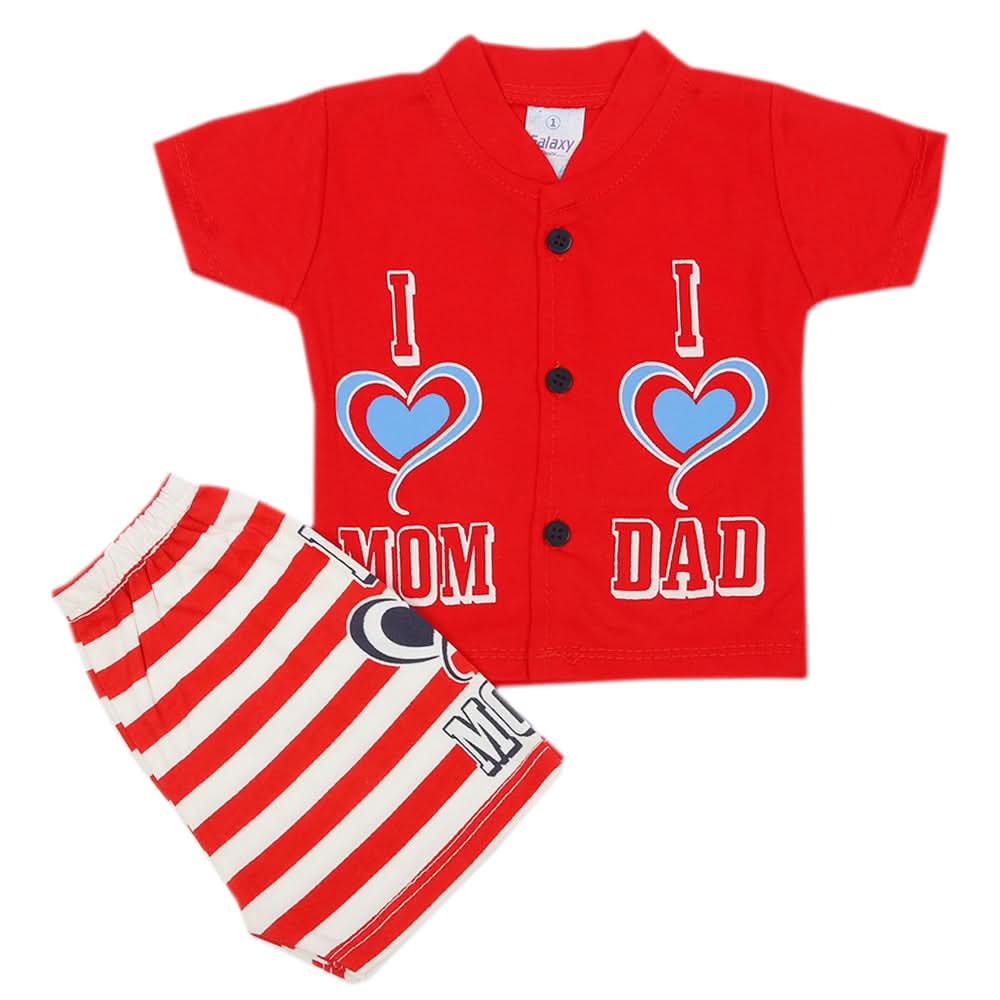 Newborn Boys Suit - Red, Newborn Boys Sets & Suits, Chase Value, Chase Value