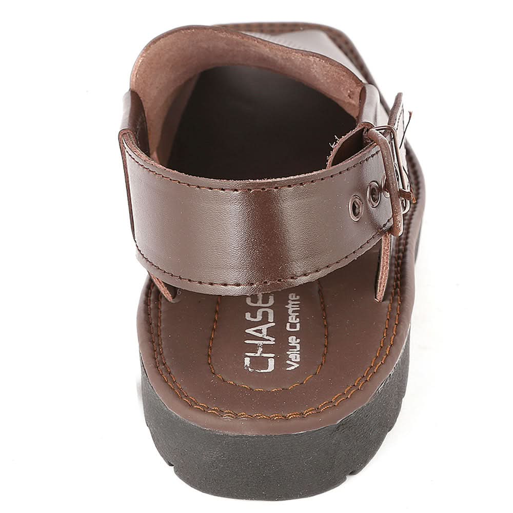 Men's Peshawari Sandal (PL1) - Brown, Men, Sandals, Chase Value, Chase Value