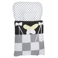 Newborn Embroidered Sleeping Bag 2 Pcs 6002 - Black, Kids, Sleeping Bags, Chase Value, Chase Value