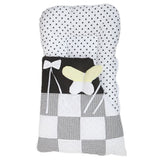 Newborn Embroidered Sleeping Bag 2 Pcs 6002 - Black, Kids, Sleeping Bags, Chase Value, Chase Value