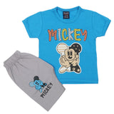 Boys Short Suit - Blue, Kids, Boys Sets And Suits, Chase Value, Chase Value