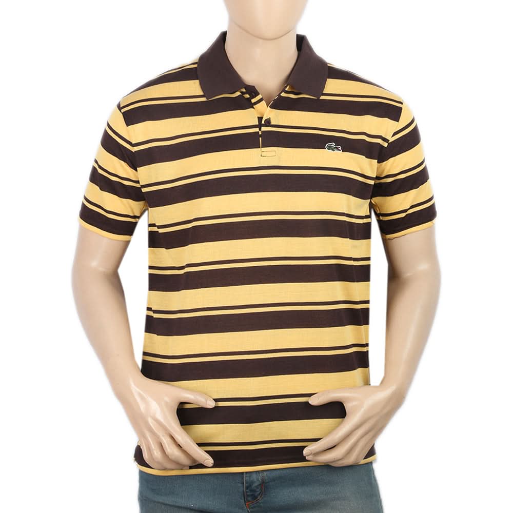 Men's Half Sleeves Yarn Dyed Polo T-Shirt - Multi, Men, T-Shirts And Polos, Chase Value, Chase Value