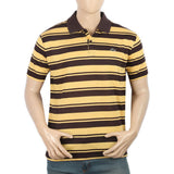 Men's Half Sleeves Yarn Dyed Polo T-Shirt - Multi, Men, T-Shirts And Polos, Chase Value, Chase Value