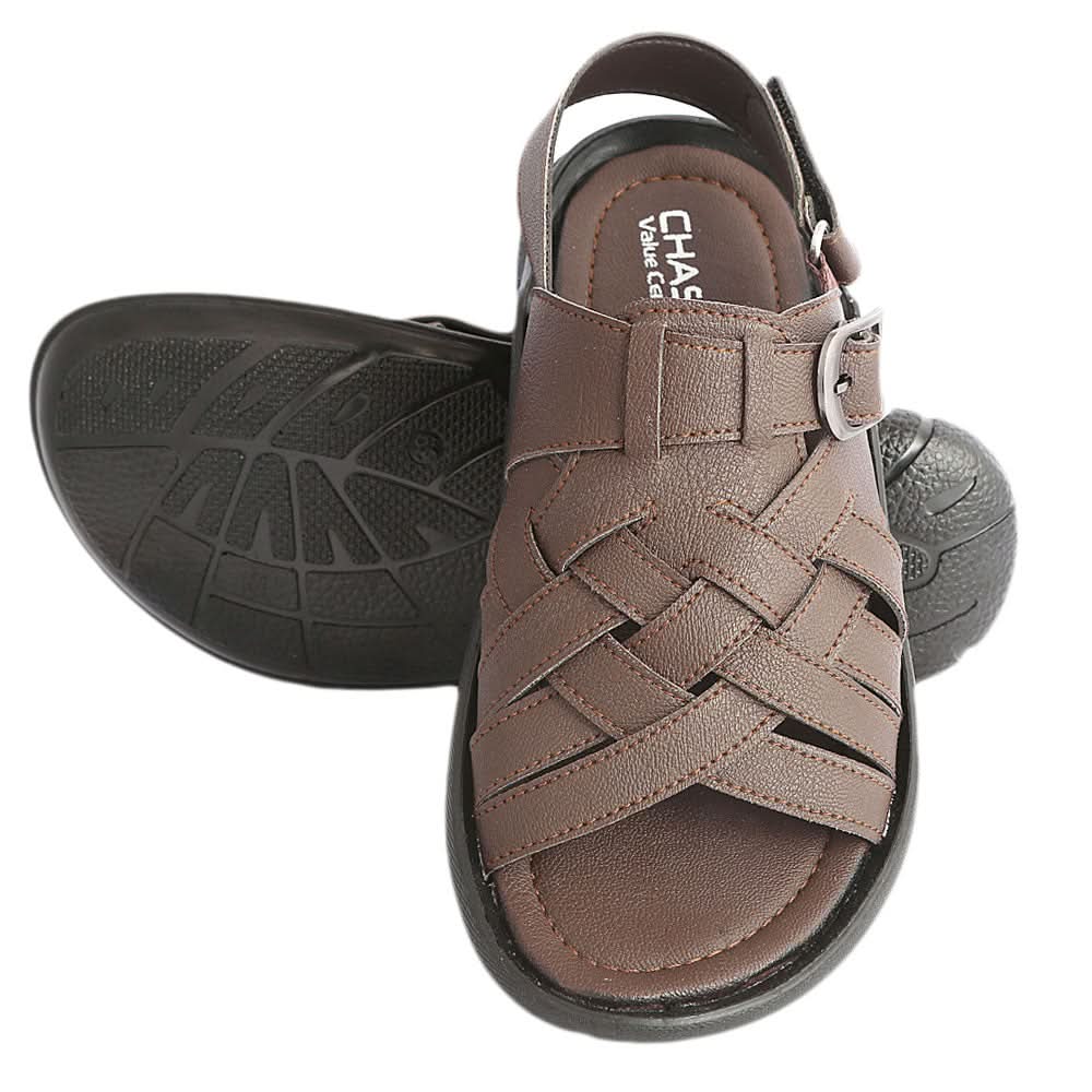 Men's Sandal ( A-05 ) - Brown, Men, Sandals, Chase Value, Chase Value